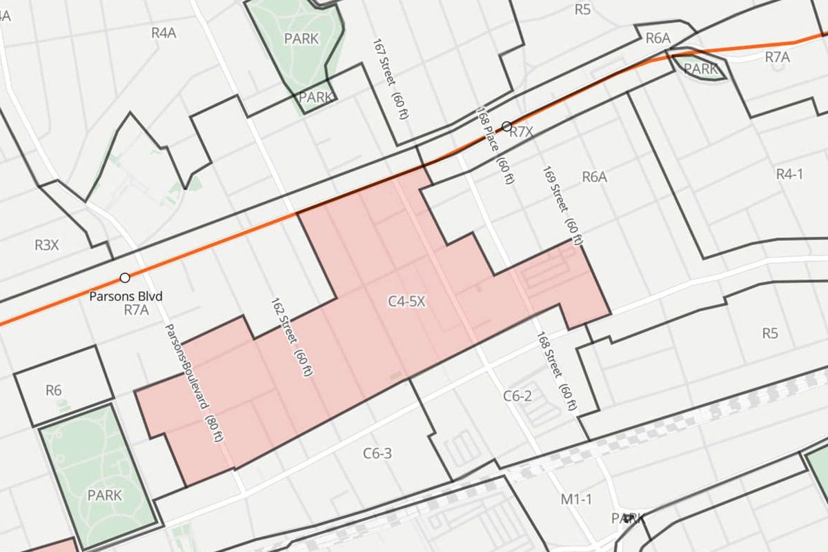 C4-5X Zoning NYC